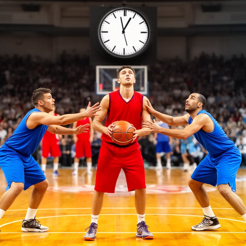 to run down the clock