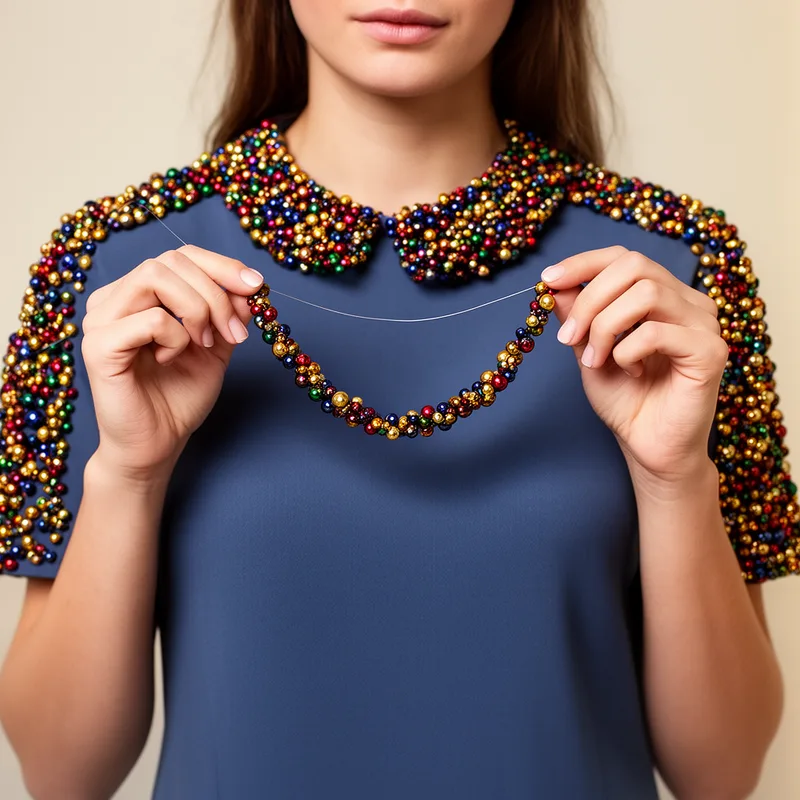 beaded