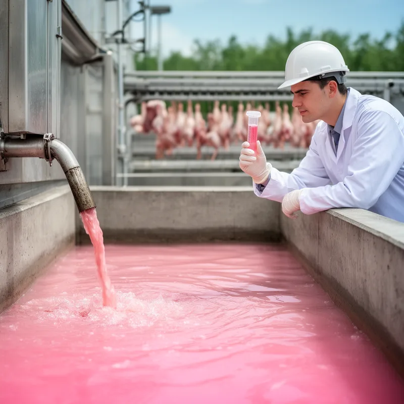 pink water