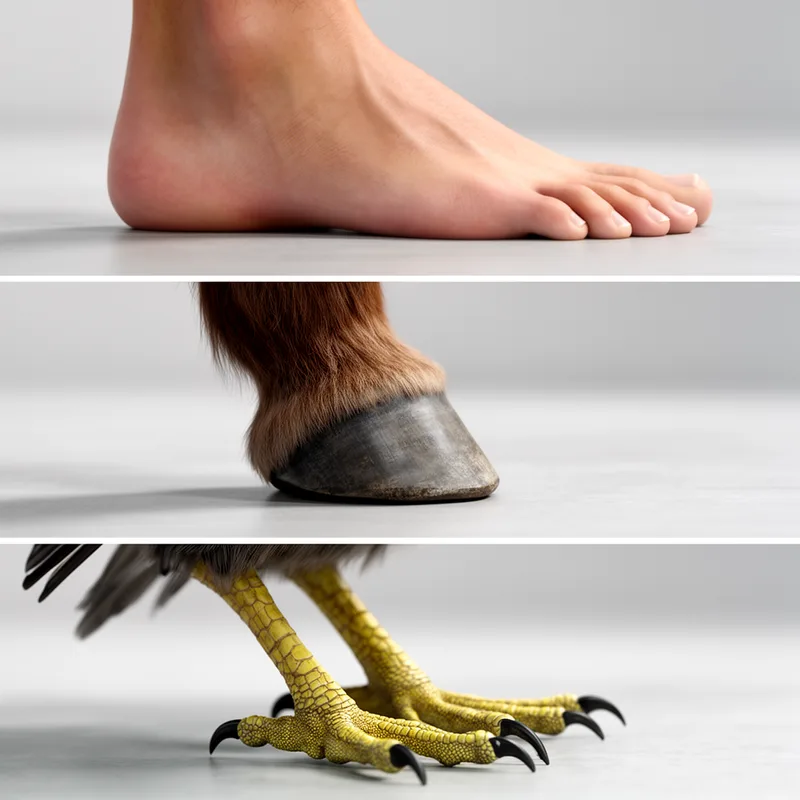 vertebrate foot