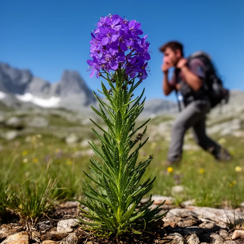 Polemonium viscosum