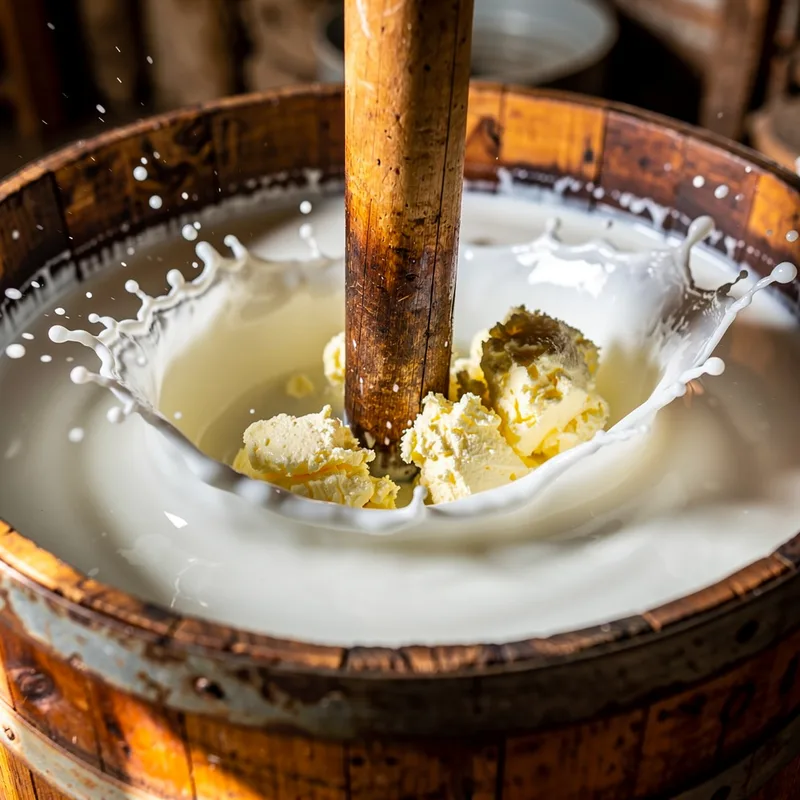churning