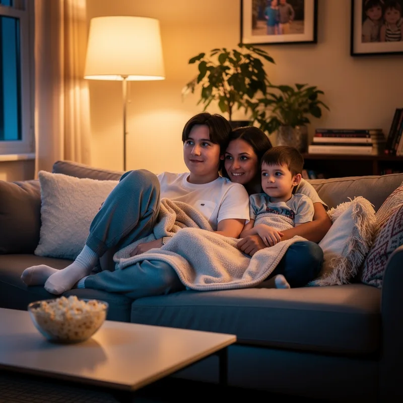 comfort of home