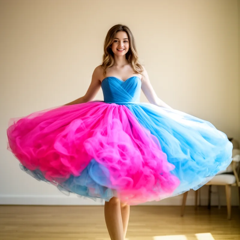poofy dress