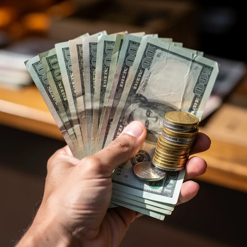 hard cash