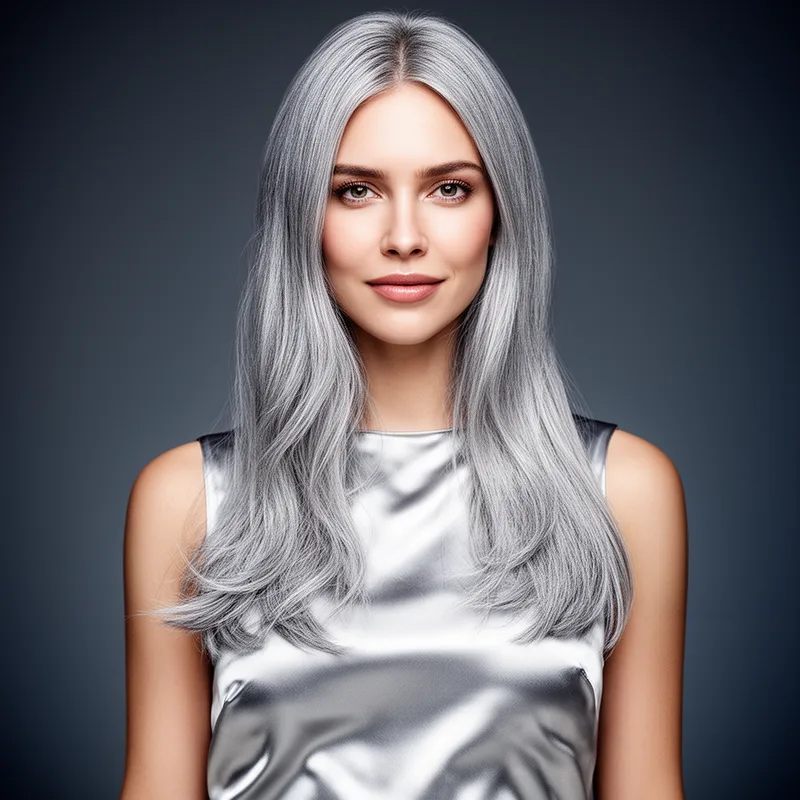 silver gray
