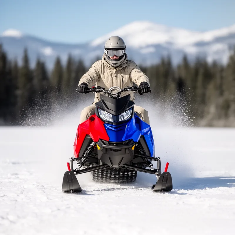 to snowmobile