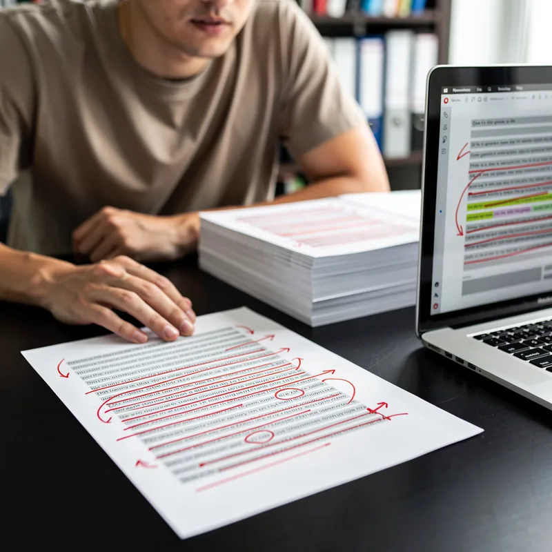 copy editing