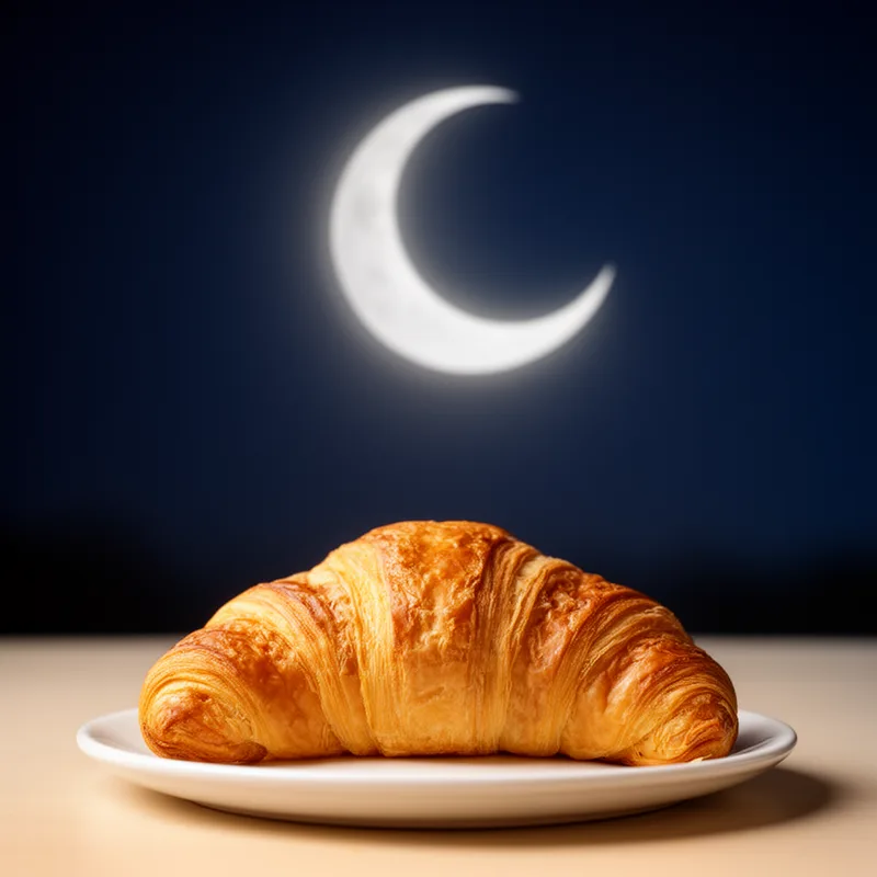 crescent-shaped