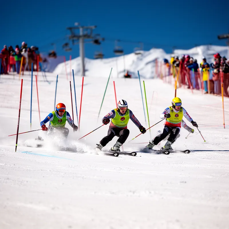 ski race