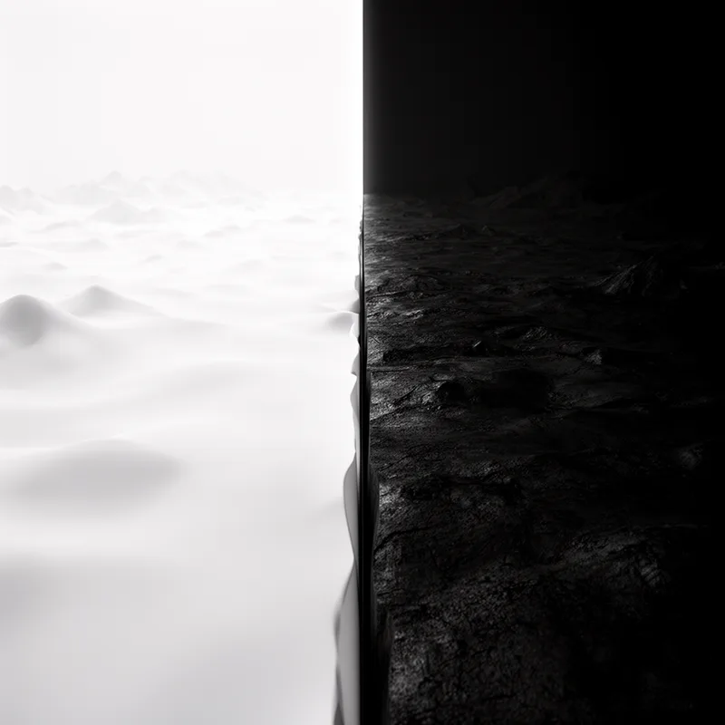 black-and-white