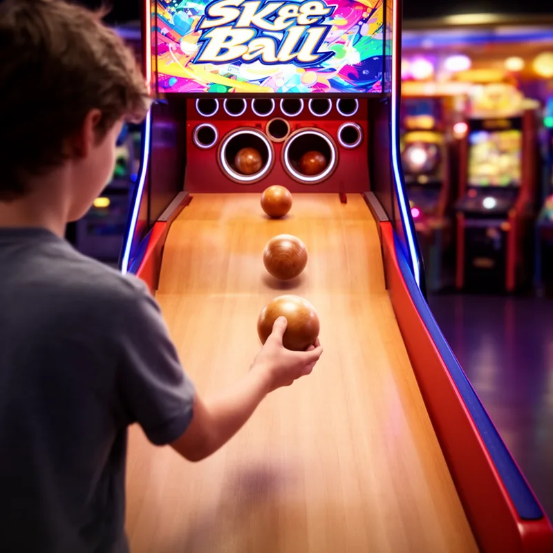 to Skee-Ball