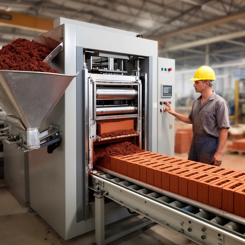 brick-molding machine