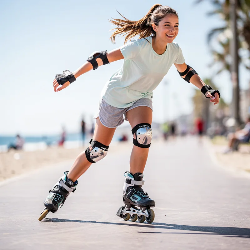 rollerblading