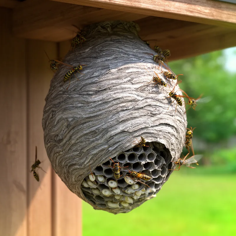 wasp's nest