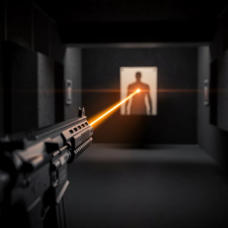line of fire