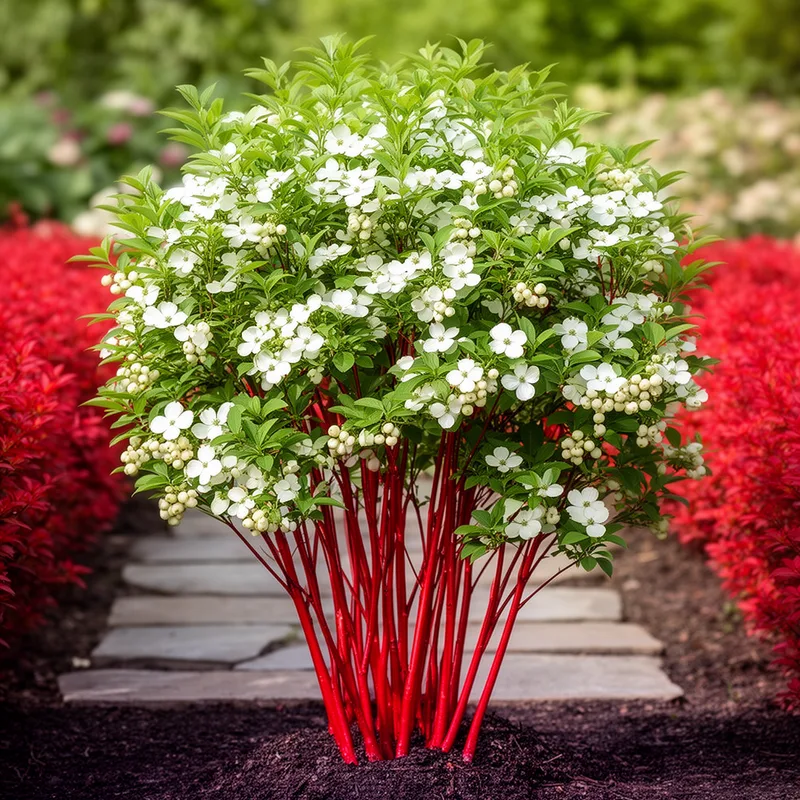 red dogwood