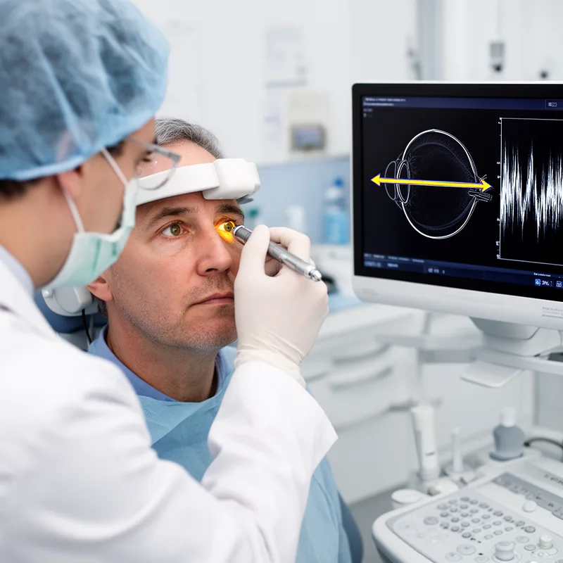 A-scan ultrasonography