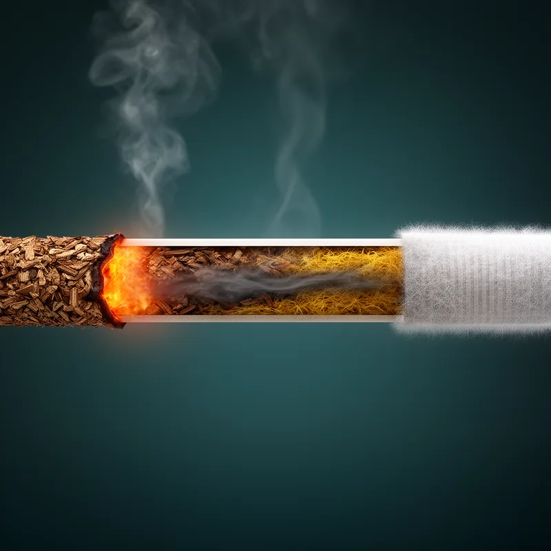 filter-tipped cigarette