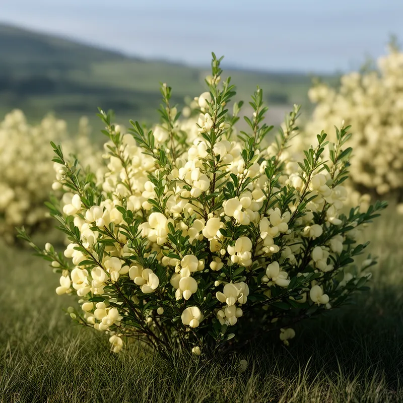 white broom