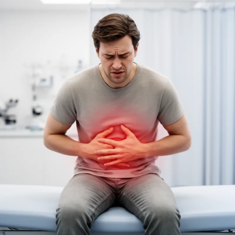 abdominal discomfort