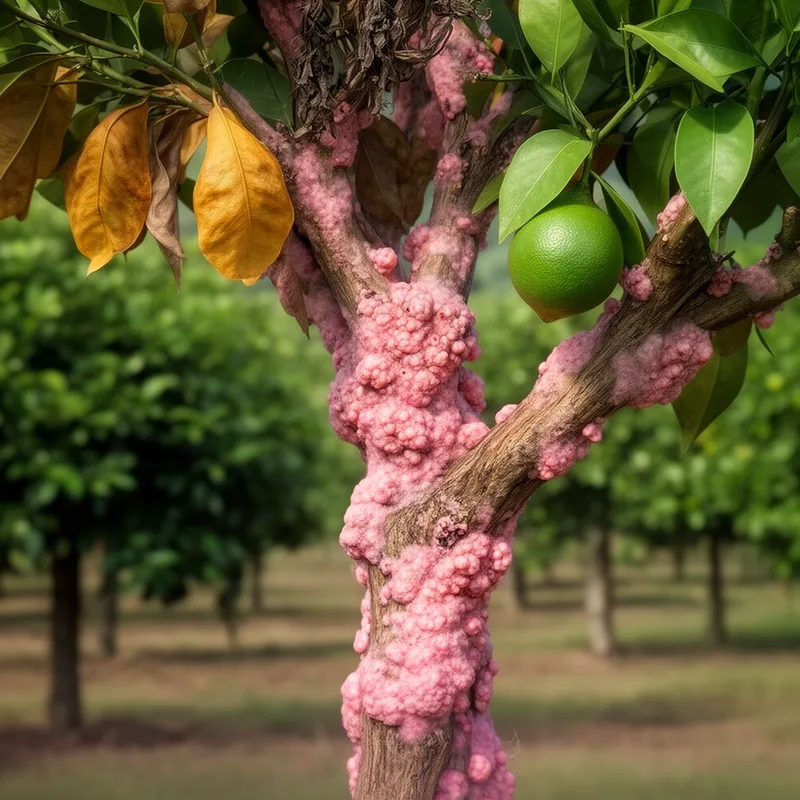 pink disease fungus