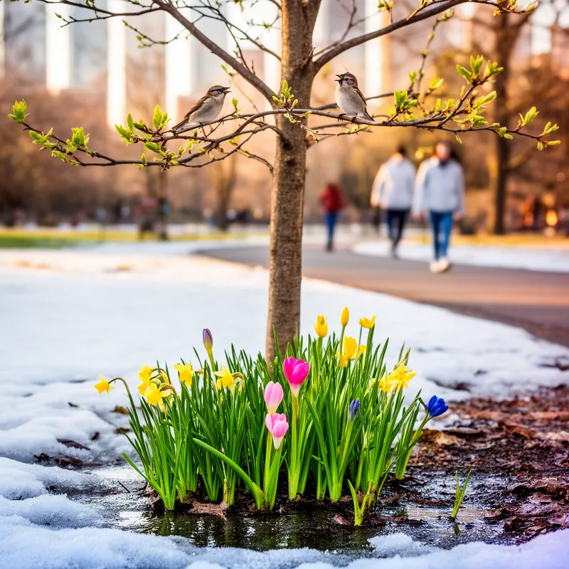 spring has sprung