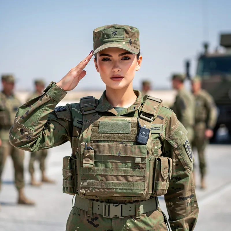 military woman