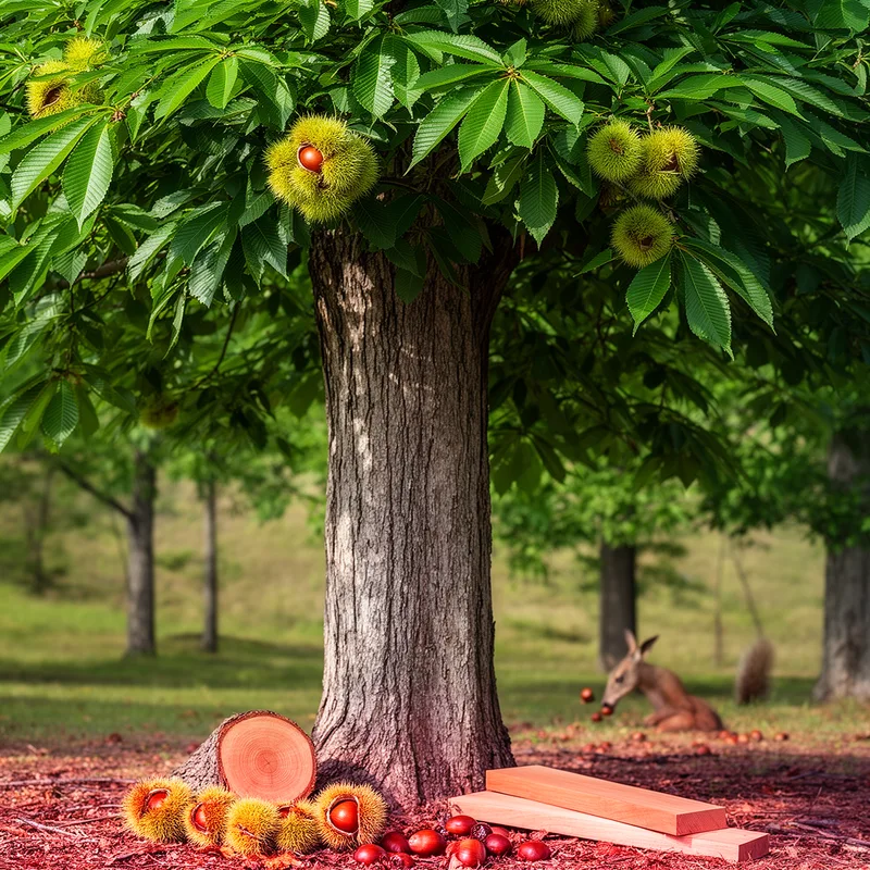 American sweet chestnut