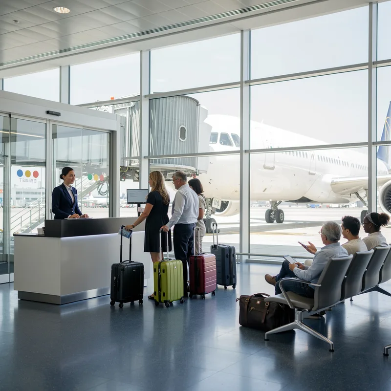 departure gate