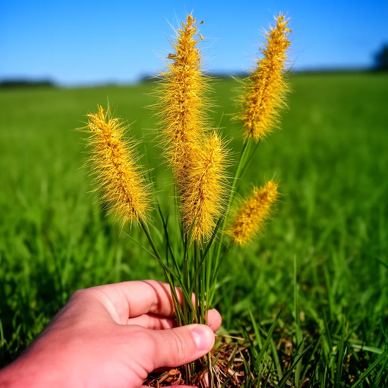 yellow bristle grass