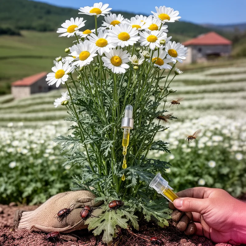 Chrysanthemum cinerariifolium