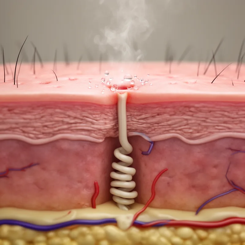 sudoriferous gland