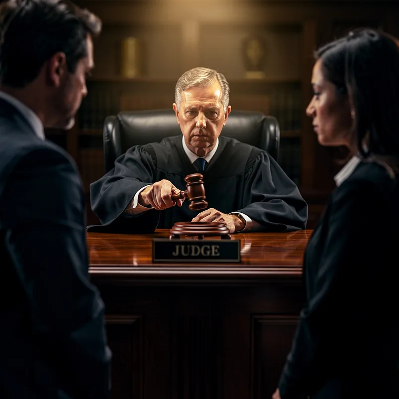 to adjudicate