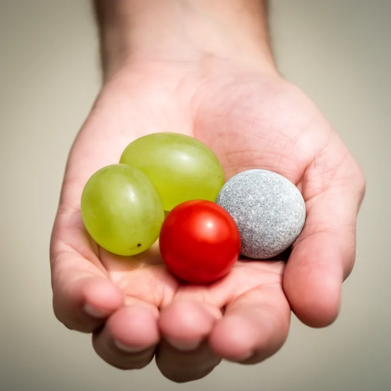 grape-sized