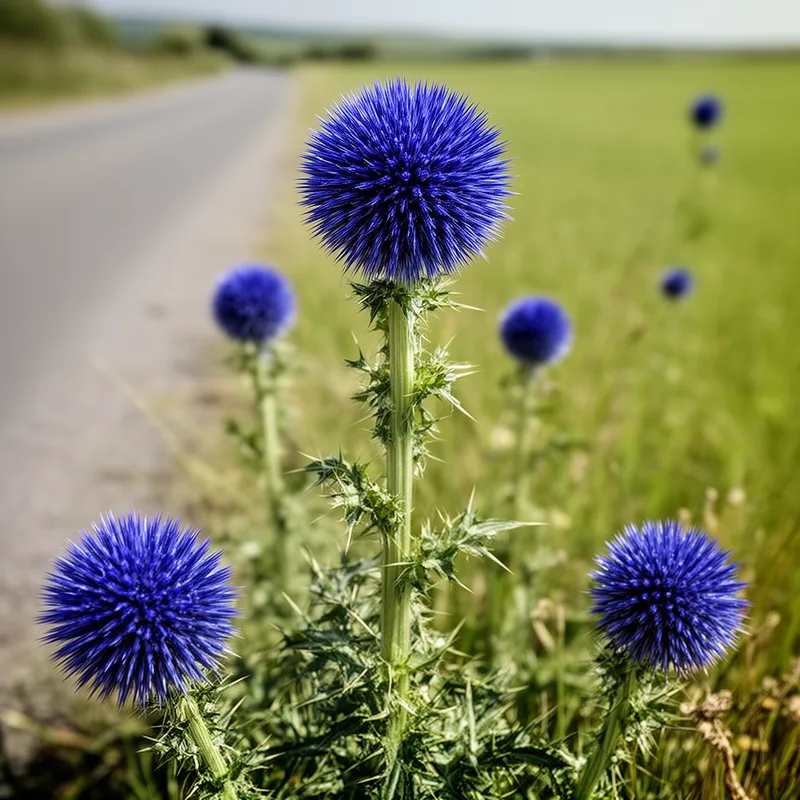 blue thistle