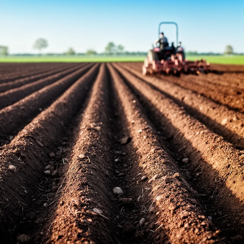 tilled land