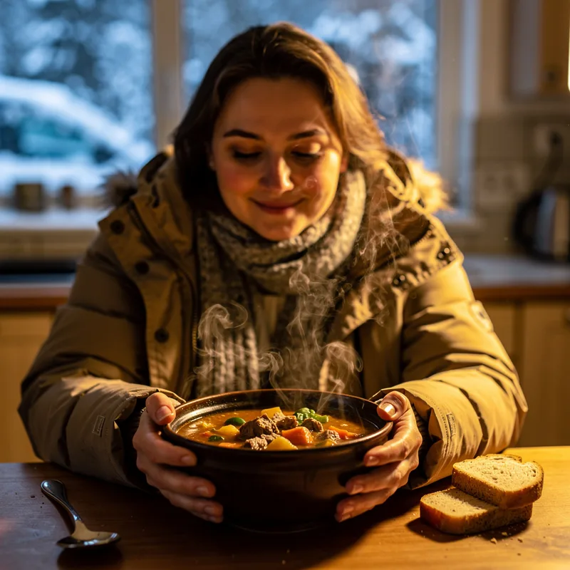 warm meal