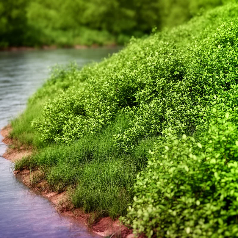 vegetated