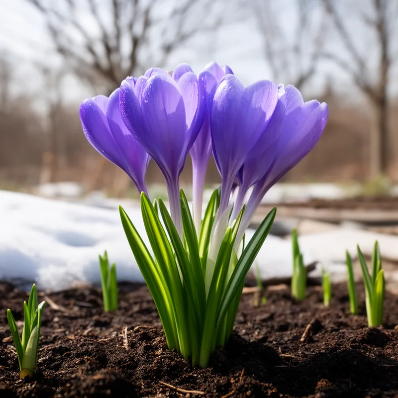 blue tulip