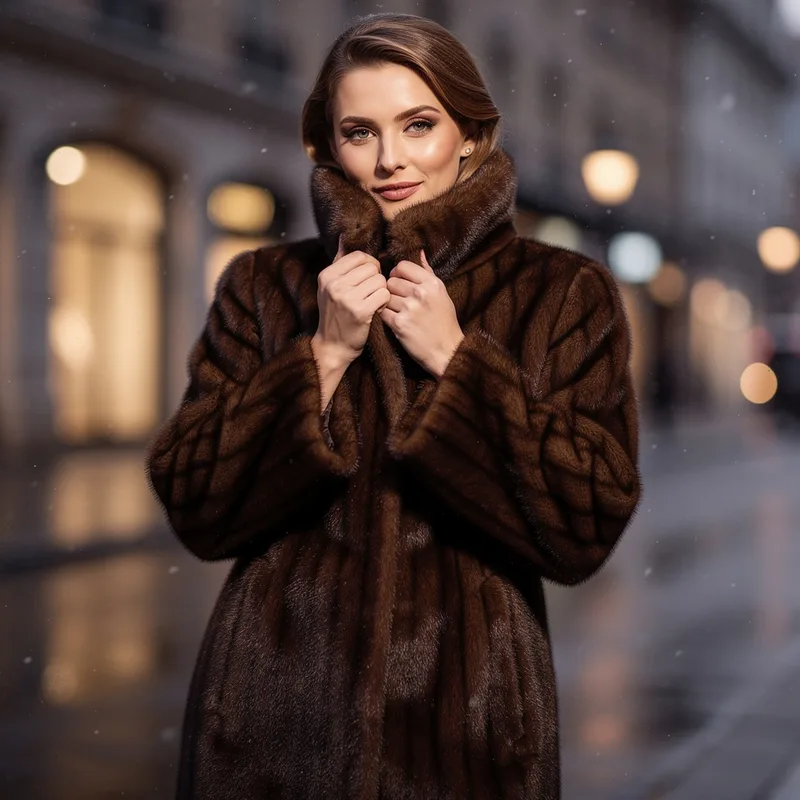 mink coat