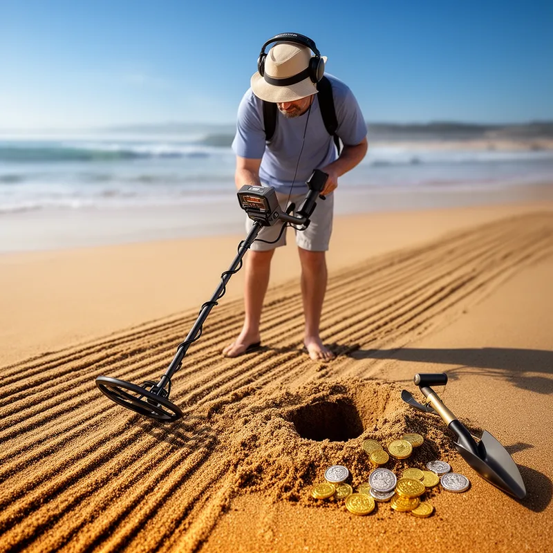 to plow the sands