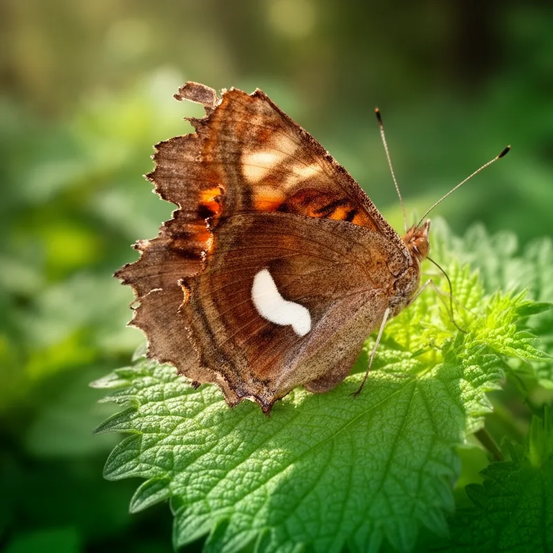 comma butterfly
