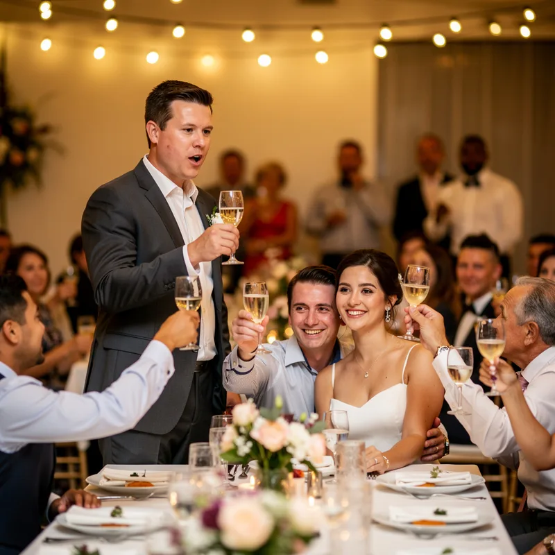 to raise a toast