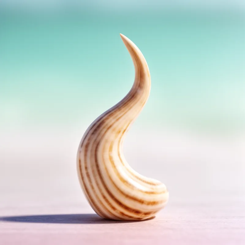 horn-shaped