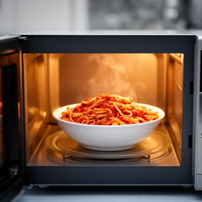 in the microwave
