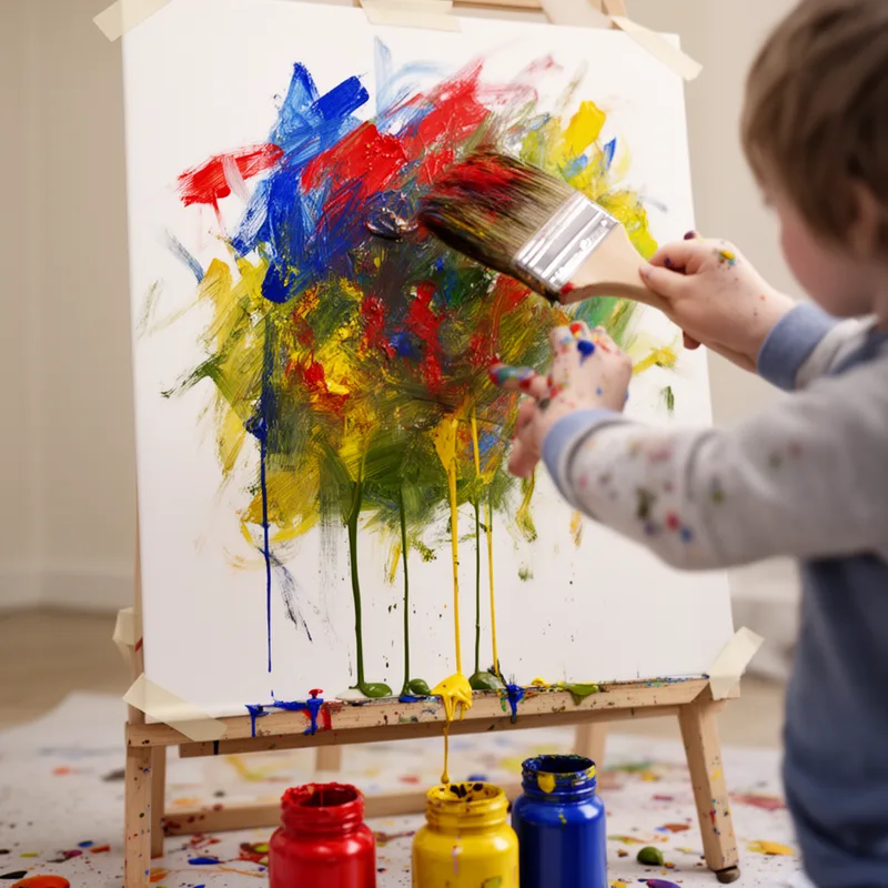 to smatter paint
