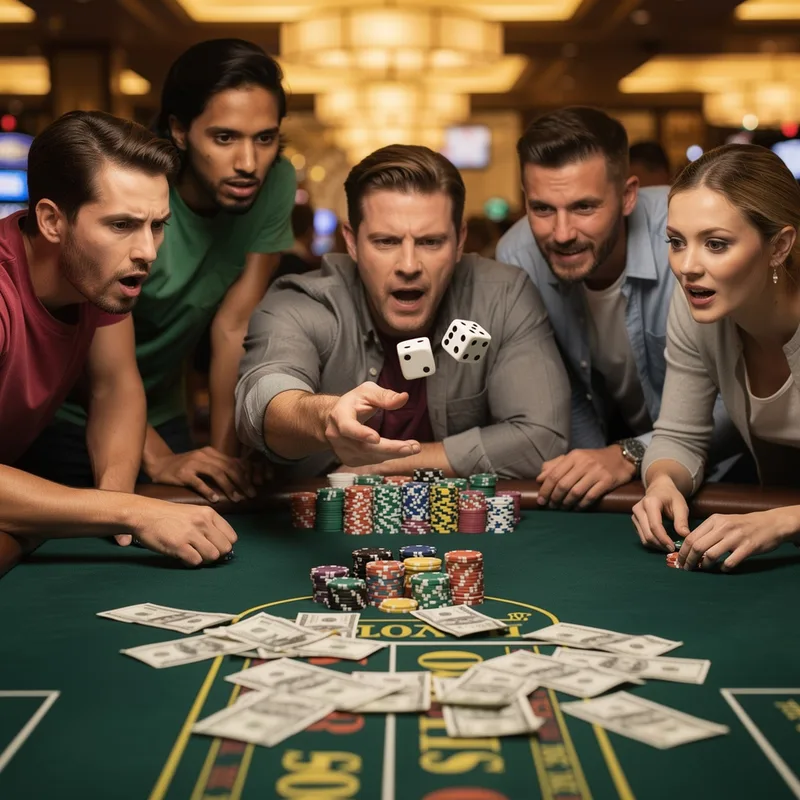 to shoot craps