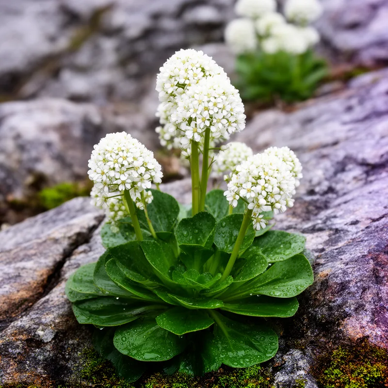 leatherleaf saxifrage