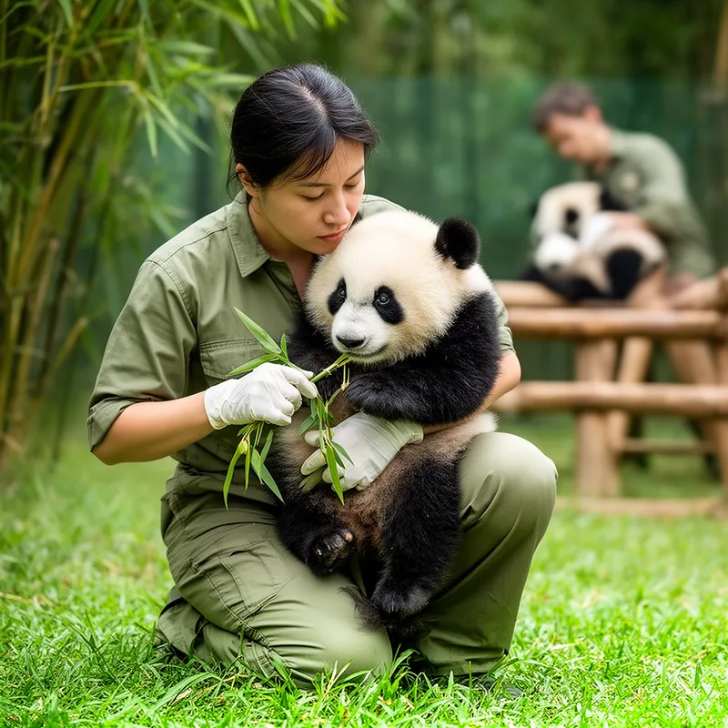 panda hugger